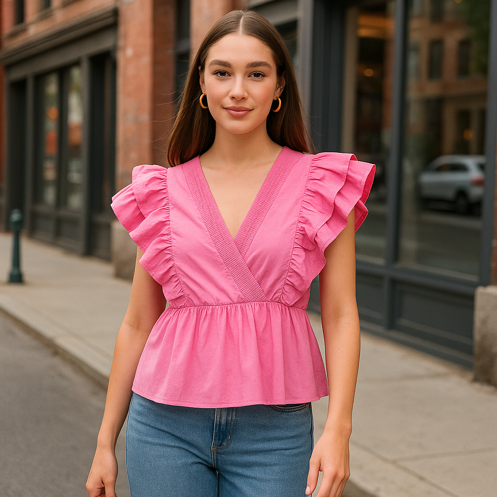 The Aurelia Butterfly Top