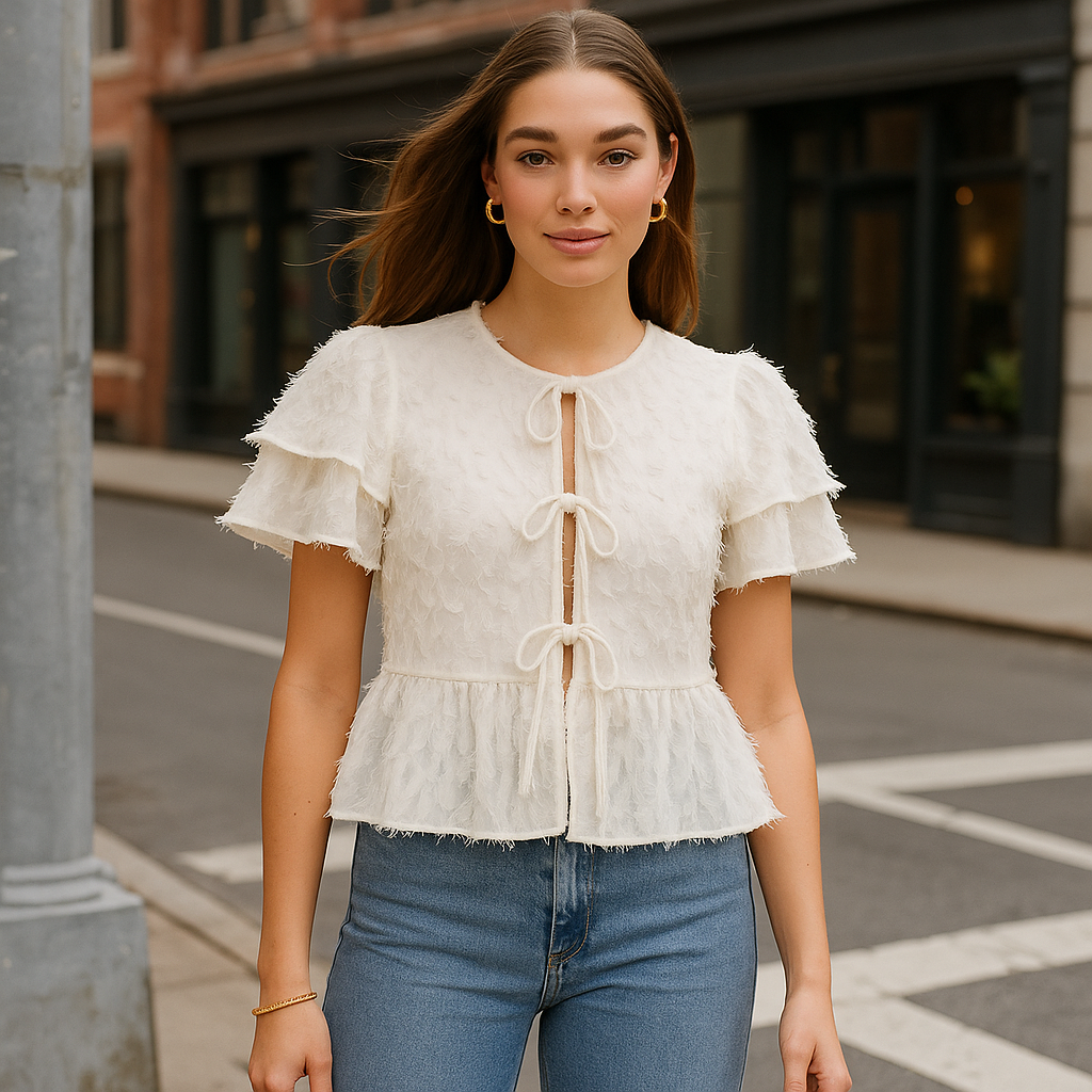 The Maria Short Sleeve Blouse
