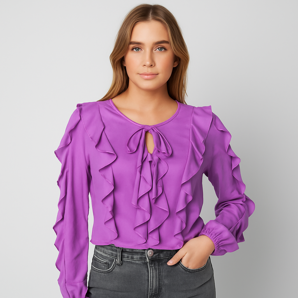 The Sofia Ruffle Blouse
