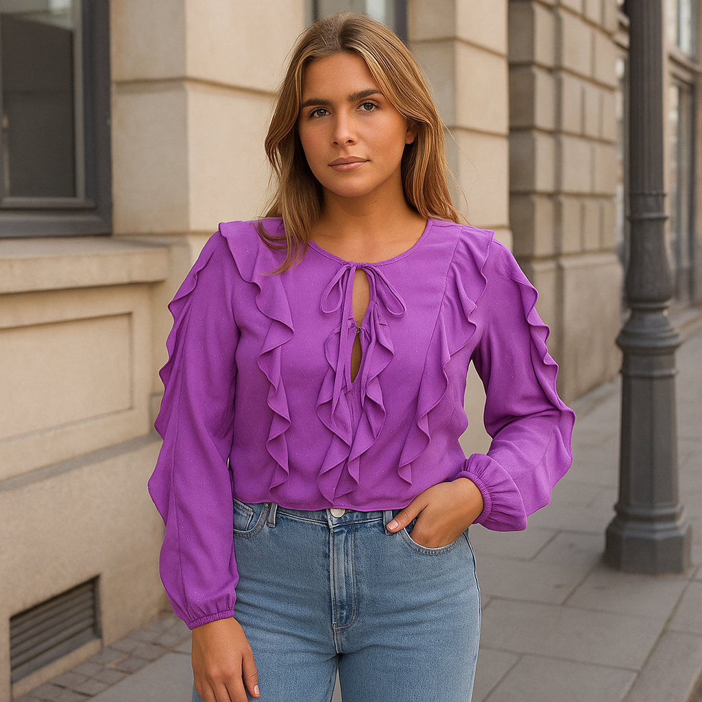 The Sofia Ruffle Blouse