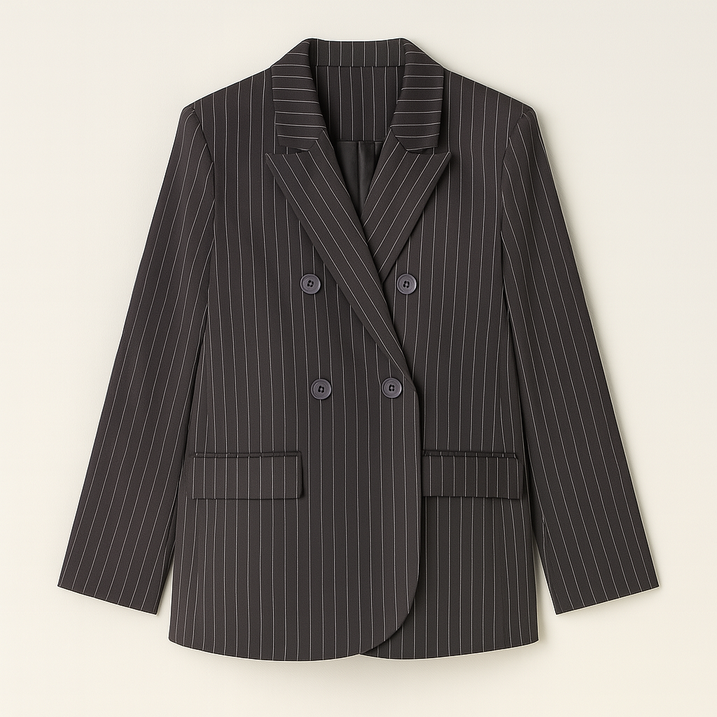 The Vivian Pinstripe Blazer
